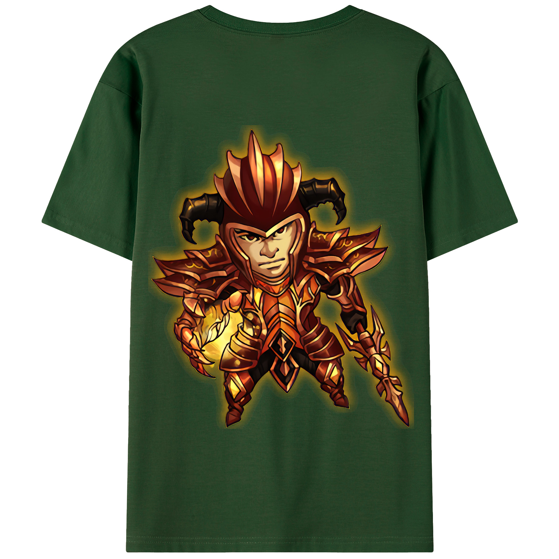 リーグ・オブ・レジェンド League of Legends LOL 綿100％半袖Tシャツ（背面プリント）
